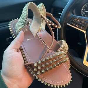 Christian Louboutin’s sandals